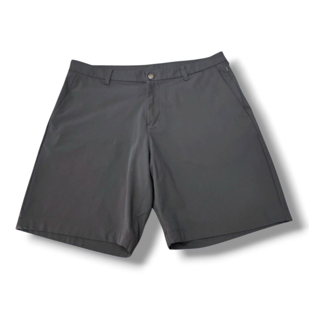 Lululemon Commission Shorts Classic Fit Warpstreme Golf Black Men’s Size 38